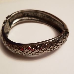 Lia Sophia Bangle Bracelet Snake Skin NWOT